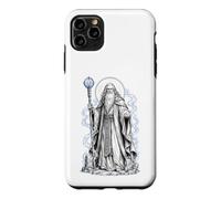 Merlin Arthurian Wizard Sacred Magic Fantasy Line Art Case for iPhone 11 Pro Max