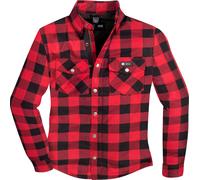 Merlin Axe Motorcycle Shirt, black-red, size S for Men