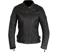 Merlin Bristol D3O Cafe Ladies Motorcycle Leather Jacket, black, size S for Men