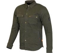 Merlin Brody D3O Single Layer Motorcycle Shirt, green-brown, size L for Men