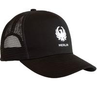 Merlin Burford Core Trucker Cap, black, One size