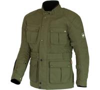 Merlin Burslem Eco Laminated Motorcycle Textile Jacket, green, size 3XL for Men