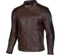Merlin Chase II D3O Motorcycle Leather Jacket, black-brown, size 50 for Men