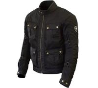 Merlin Chigwell Utility Motorcycle Waxed Jacket, black, size 3XL for Men