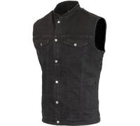 Merlin Club Denim D3O Motorcycle Vest, black, size XXL