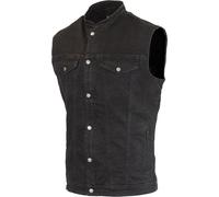 Merlin Club Denim Motorcycle Motorbike D3O Vest - Black