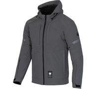 Merlin Flare Laminated D3O Motorcycle Motorbike Textile Jacket - Grey