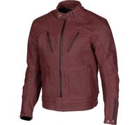Merlin Gable II waterproof Motorcycle Leather Jacket, dark red, size 48