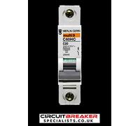 MERLIN GERIN C60HC 20 AMP TYPE C 6 KA 230V SINGLE POLE MCB CIRCUIT BREAKER 25646