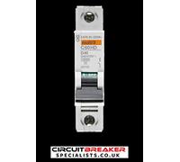 MERLIN GERIN C60HD 40 AMP TYPE D 10KA 240V SINGLE POLE MCB CIRCUIT BREAKER 25705