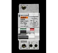 Merlin Gerin RCBO C 20 AMP 30ma RCD MCB 26896 V40H A