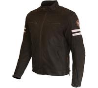 Merlin Hixon II D3O Motorcycle Leather Jacket, brown, size 3XL for Men