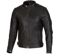 Merlin Icon D3O Leather Motorcycle Motorbike Jacket - Black