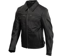 Merlin Kingsbury D3O Motorcycle Leather Jacket, black, size S for Men