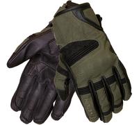 Merlin Mahala Raid D3O Ladies Motorcycle Gloves, black-green-brown-beige, size S for Women