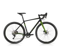 Merlin Malt G2X GRX Gravel Bike - 2024 - Gloss Black / Green / 53cm