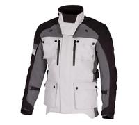 Merlin Men's Solitude Ice Grey Black D3O Laminated Motorcycle Jacket New