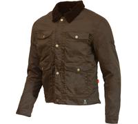 Merlin Millington D3O Motorcycle Waxed Jacket, green, size 4XL for Men