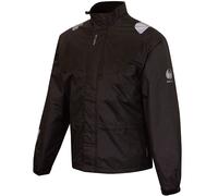 Merlin Platinum Laminated Waterproof Motorcycle Motorbike Over Jacket - Black