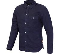 Merlin Porta D30 Canvas Single Layer Motorcycle Shirt, dark blue, size 4XL