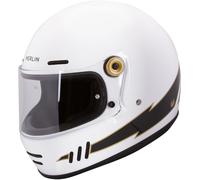 Merlin Revival Vintage Flash Helmet, white, size M for Men