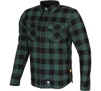 Merlin Sherbrook D30 Single Layer Motorcycle Shirt, black/green, size 4XL