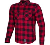 Merlin Sherbrook D30 Single Layer Motorcycle Shirt, black/red, size 4XL