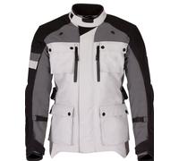 Merlin Solitude D3O Motorcycle Textile Jacket, black-grey-white, size L for Men