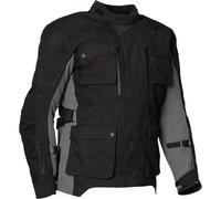 Merlin Solitude Laminated D3O Textile Motorcycle Motorbike Jacket - Black / Grey
