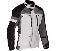 Merlin Solitude Laminated D3O Textile Motorcycle Motorbike Jacket - Ice / Grey