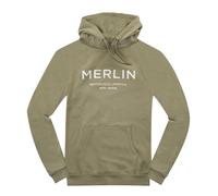 Merlin Sycamore Pull-Over Hoodie, green-brown, size S for Men
