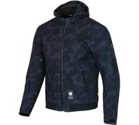 Merlin Torque D3O waterproof Motorcycle Zip Hoodie, black-multicolored, size S for Men