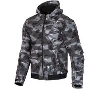 Merlin Torque D3O waterproof Motorcycle Zip Hoodie, grey, size M for Men