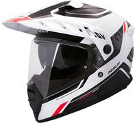 Merlin Torres Adventure Block Enduro Helmet, white-red, size S for Men