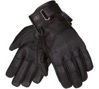 Merlin Valor Leather D3O Motorcycle Motorbike Gloves - Black