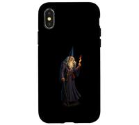 Merlin Wizard, Sorcerer of Camelot, Avalon Magic Legend Case for iPhone X/XS