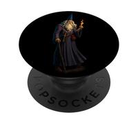 Merlin Wizard, Sorcerer of Camelot, Avalon Magic Legend PopSockets Adhesive PopGrip