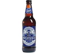 MERLIN'S Scottish Pale Ale, 4.2% 8 x 500ml bottles. Scottish real ale from Broughton Brewery