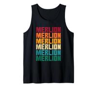 MERLION Vintage Style Tank Top