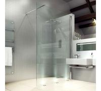 Merlyn 8 Series Wet Room Glass Panel 900mm Wide Clear Glass