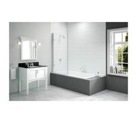 Merlyn 850x1500mm Hinged Square Bath Screen