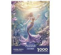 Mermaid 1000 Piece Jigsaw Puzzle Educational Games Classic Wonderful Jigsaws Stress Reliever for Adults And Kids 38x26cm/1000pcs