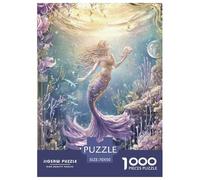Mermaid 1000 Piece Jigsaw Puzzle Family Game Creative Wonderful Jigsaws Unique Challenge Game for Adults And Kids 70x50cm/1000pcs