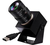 Mermaid 4K USB Camera for PC, 2.8-12 mm Manual Zoom Webcam for Computer, External Laptop IMX415 UVC Web Camera, Close Up USB Port