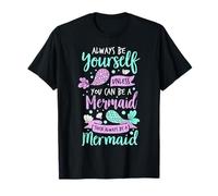 Mermaid Adults Girls Fairy Tail Teens Fable Siren T-Shirt