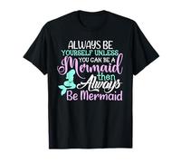 Mermaid Adults Girls Fairy Tail Teens Fable Siren T-Shirt