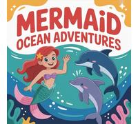 Mermaid Adventures Ocean Coloring Book for Kids Ages 2-8: Easy Build Confidence For Early Learners Big Coloring Pages Halloween Activity Enjoy Hours ... Party FavorEasy Build Confidence For Early