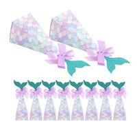 Mermaid Candy Box 20pcs Paper Gift Boxes for Party Favors