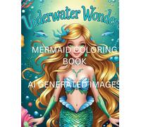 Mermaid Coloring Book: Ai Generated Images (Ai Generated Coloring Books By Serenity Williams)