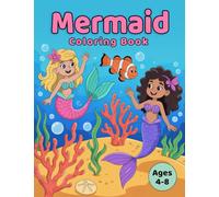 Mermaid Coloring Book: For Kids Ages 4-8